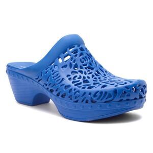 Rare-Dansko Pippa Blue Molded Slide Sandals Size 37